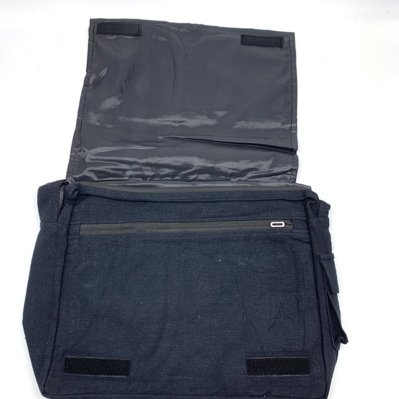 Cotton Laptop Bag Swirl Embroidery - Picture 7 of 11